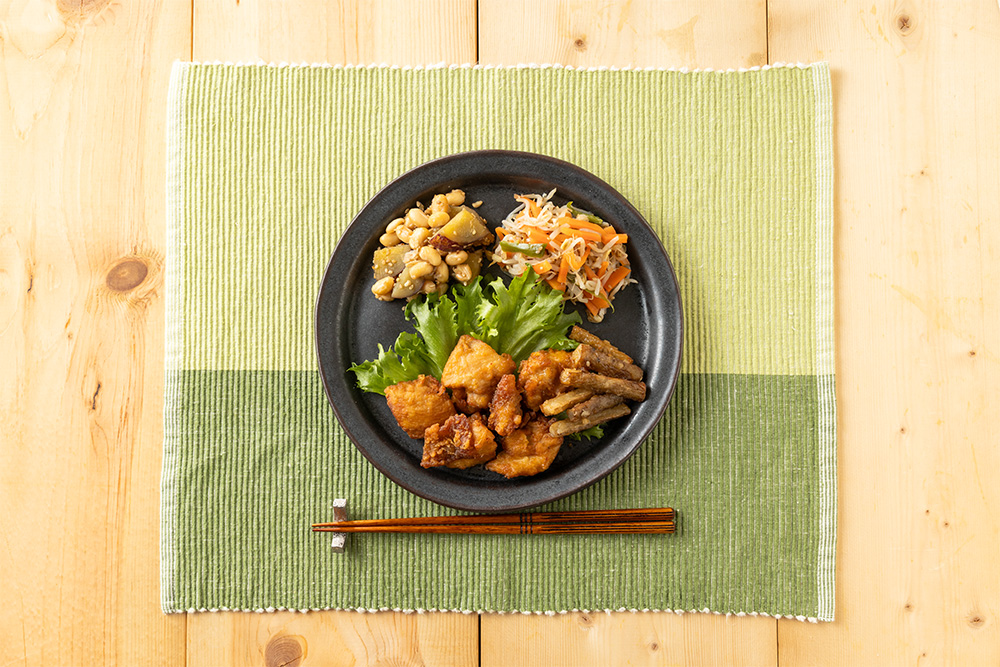 石見ポークと野菜のスタミナ炒め