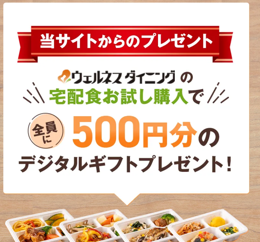 ウェルネスダイニング,キャンペーン